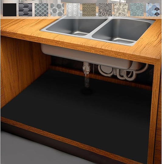 AiBOB Waterproof Under Sink Mat, Absorbent Quick Dry Sink Liners Protect by AiBOBGoodValueChairmatforFloorProtection
