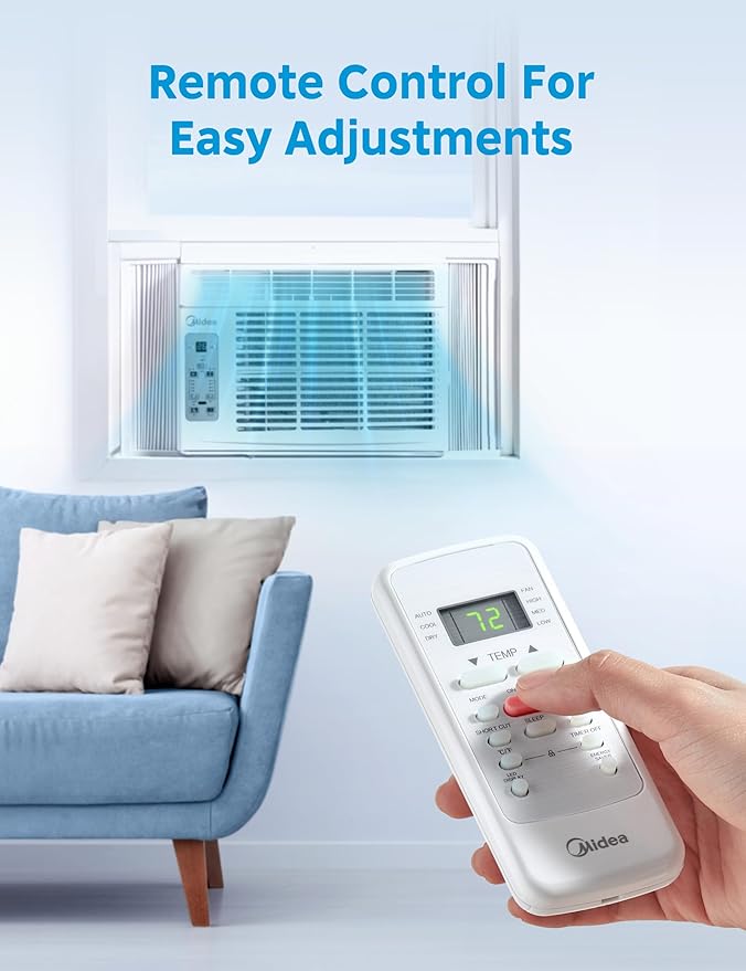 Midea 5, 000 BTU Window Air Conditioner, Cools up to 150 Sq. Ft. - Image 5
