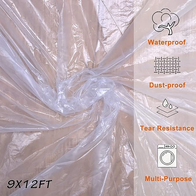 Plastic Drop Cloths for Painting - Image 4