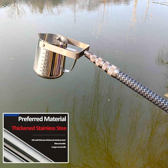 Water Sampling Pole, Telescopic Water Sampler, Pendulum Beaker Sampler - Image 4
