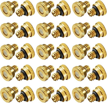 KUWAN 30pcs Brass Misting Nozzles by KUWAN