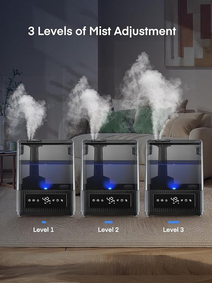 FOHERE Smart Humidifier for Bedroom, 6L Quiet Warm Cool Mist Humidifier - Image 9