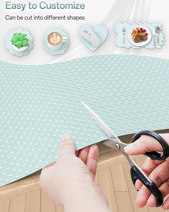 Shelf and Drawer Liner for Kitchen Cabinet, Non-Adhesive 12in x 240in - Image 6