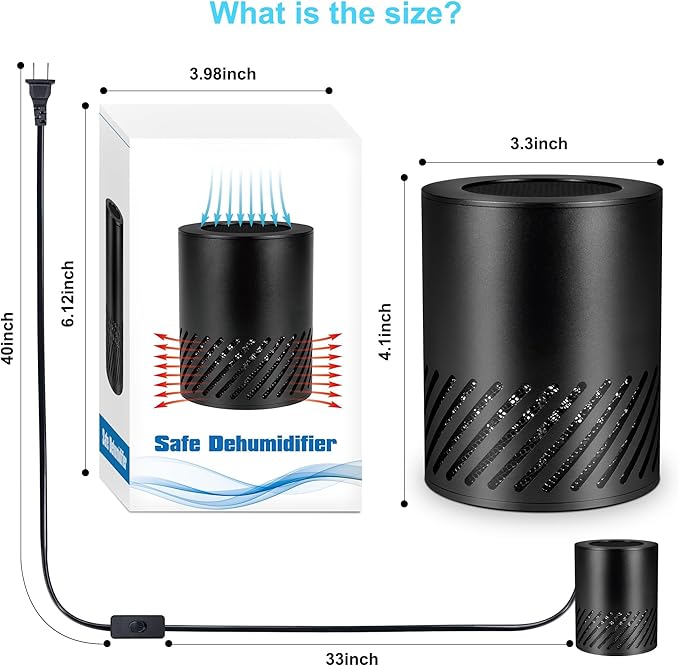 Gun Safe Dehumidifier Electric, Dehumidifier - Image 6