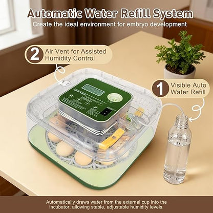 4th Gen – 12 Egg Fully Automatic Incubator, 2026 Upgraded Design, Intelligent - Image 4