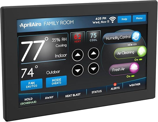 AprilAire 8920W Wi-Fi Programmable Color Touchscreen Thermostat by AprilAire