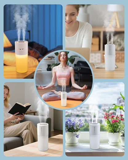 Dual-spray 400ml Mini Humidifier - Image 8