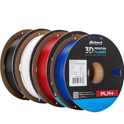 INLAND Micro Center PLA+ 3D Printing Filament 1.75mm by INLAND
