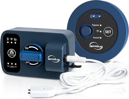iSpring LS43WL Smart Leak Shut-Off System, Automatic Water Leak Detector by iSpring