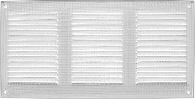 Vent Systems 12'' x 6'' Inch White Metal Vent Duct Cover - Image 6