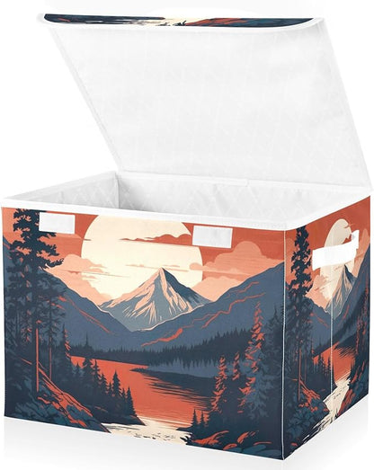 xigua Mountains Trees Storage Bins - Image 2