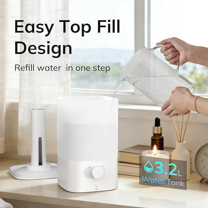 ZAFRO 3.2L Cool Mist Humidifier - Image 3