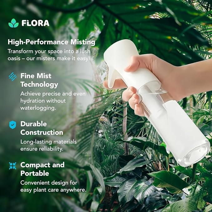 Flora Premium Plant Mister Spray Bottle - Image 2