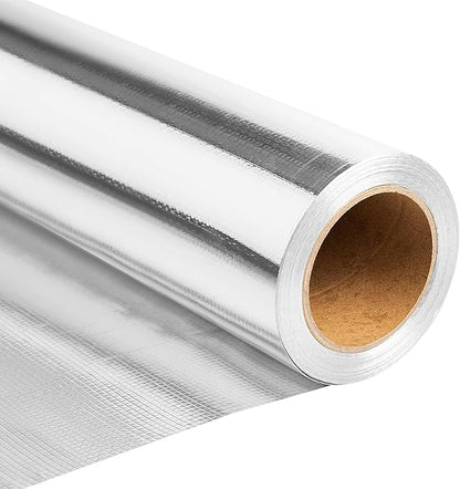 Sauna Foil Vapor Barrier, 500 sqft Aluminum Insulation Roll Heavy-Duty by Unknown