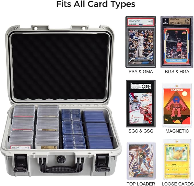 Graded & Trading Card Storage Box – XL Baseball Card Case - Image 3