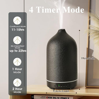 Diffuserlove Ceramic Essential Oil Diffuser Aromatherapy Diffusers - Image 5