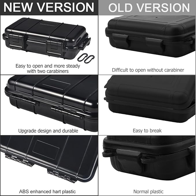 Ejoyous Waterproof Dry Storage Box, Waterproof Box Plastic Survival Container - Image 4