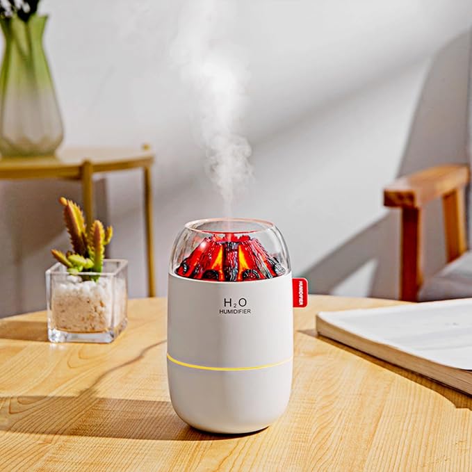 Portable Mini Humidifier, Small Cool Mist, Personal Desktop Humidifier by Vromoon