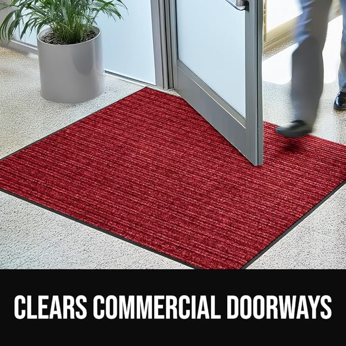 GORILLA GRIP Waterproof Traffic Guard Door Mat, 2 Pack Heavy Duty Entryway Mats - Image 5