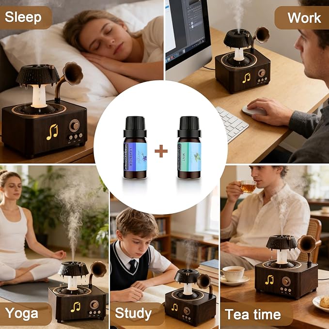 Morbou Raindrop Aroma Diffuser Room Humidifier - Image 8