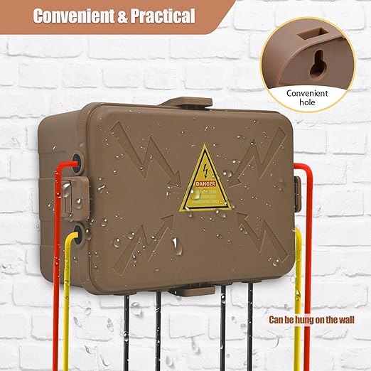 Hrensaw Large Outdoor Electrical Box, IP54 Waterproof Outdoor Outlet Covers - Image 5