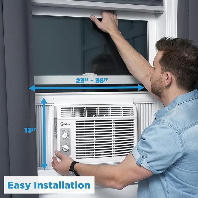 Midea 5, 000 BTU EasyCool Small Window Air Conditioner - Image 9