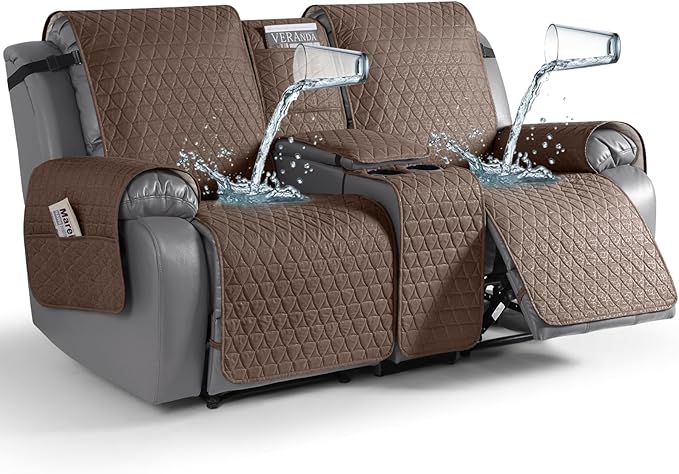 TAOCOCO 100% Waterproof Loveseat Recliner Couch Sofa Covers by TAOCOCO