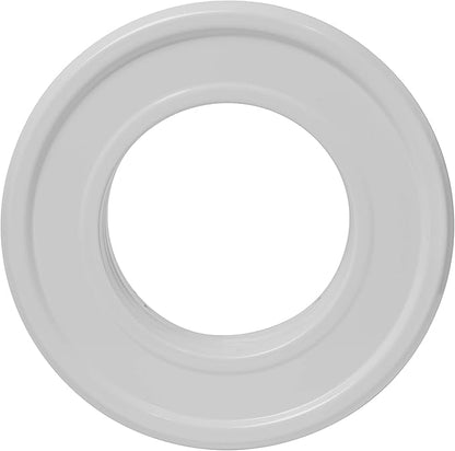 Vent Systems 4" Inch White Duct Connector Flange Plate – Galvanized Steel - Image 9