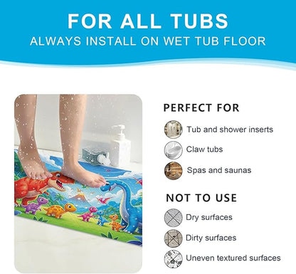 XIYUNTE Baby Bath Mat for Tub Non Slip Kids Bath Mat - Image 6