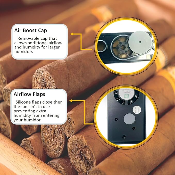 Le Veil 7th Gen iCigar Premium Humidifier System DCH-12V7 - Image 3