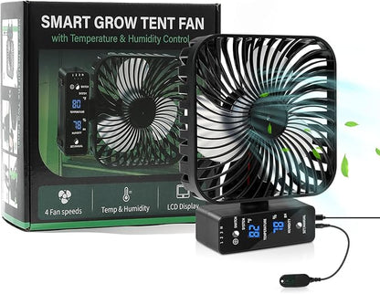 Grow Tent Fan 6”, LCD Display - Image 8