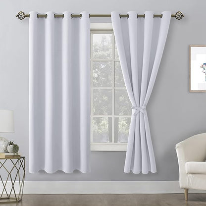 Hiasan Blackout Curtains for Bedroom, 52 x 63 Inches Length - Image 2