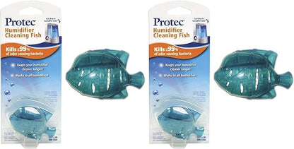 Protec Humidifier Cleaning Fish, Tank Cleaner, Fights Slime & Odor, Lasts 30 by VicksDevices