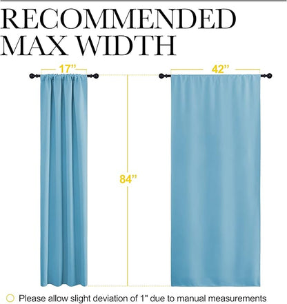 NICETOWN Blackout Curtains Window Draperies - Image 8