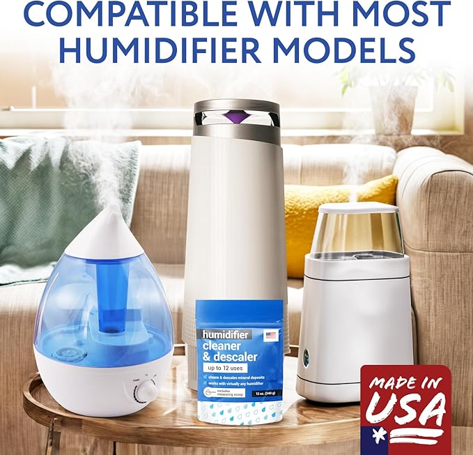 IMPRESA Humidifier Cleaner & Descaler Powder - 12 Oz - Image 4