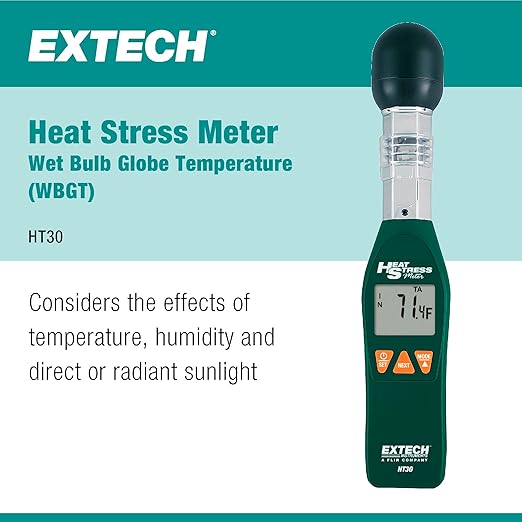 Extech HT30 Heat Stress WBGT Meter - Image 2