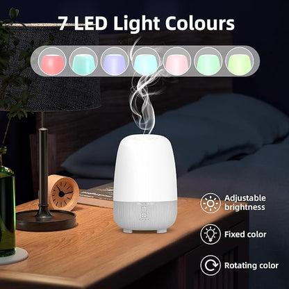 150ML Rechargeable Battery Operated Essential Oil Diffuser, Portable Cordless - Image 7