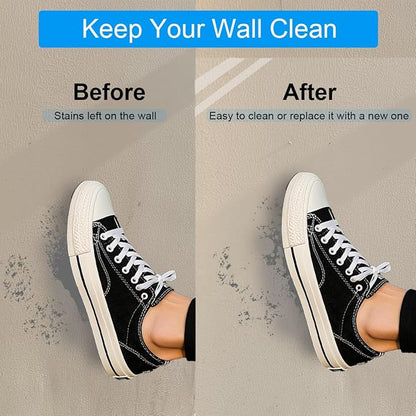 Wall Protector, 17.7in x 16.4ft No Adhesive Static Cling Contact Paper - Image 7