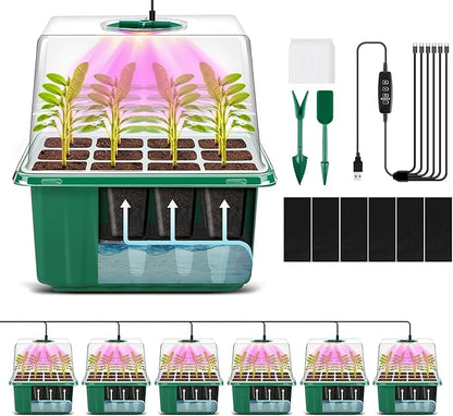YAUNGEL Self-Watering Seed Starter Trays by YAUNGEL