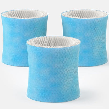Leemone 3-Pack Bedside Humidifier Filter 2.0 Replacement Compatible by Leemone