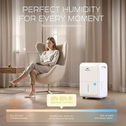 2025 Energy Star Dehumidifier for Home Basement, Max 50 Dehumidifier - Image 6