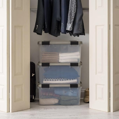 IRIS USA 60 Qt Storage Bins - Image 4