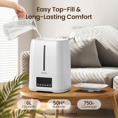 6L Top Fill Ultrasonic Humidifier - Image 2
