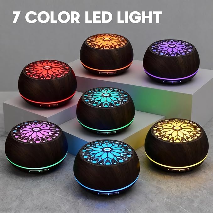 550ml Large Capacity Essential Oil Diffuser - Image 6