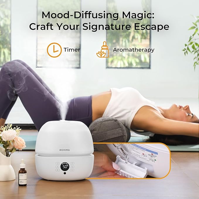 BOXING Top Fill Humidifiers for Bedroom Baby - Image 7