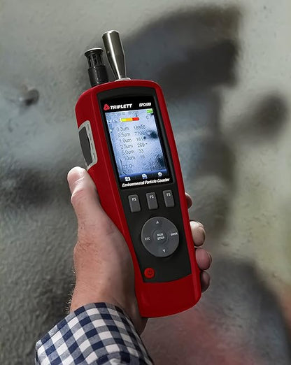 Triplett EPC600 Handheld Environmental Particle Counter and Air Quality Monitor - Image 5