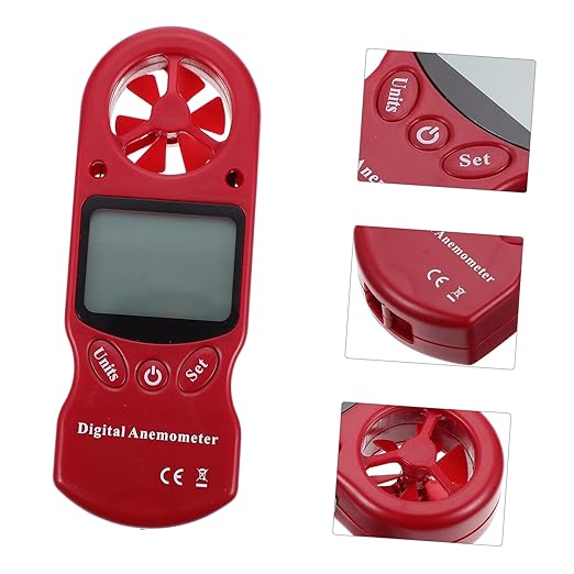 GLEAVI One Thermohygrometer Anemometer Accurate Temp Humidity Monitor Wind - Image 2