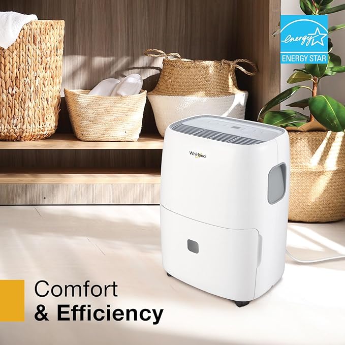 Whirlpool 50-Pint Portable Dehumidifier - Image 9