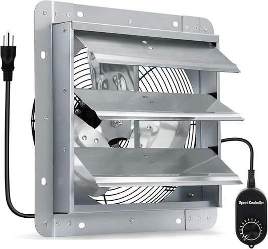 14 Inch Shutter Exhaust Fan by Hipoilk