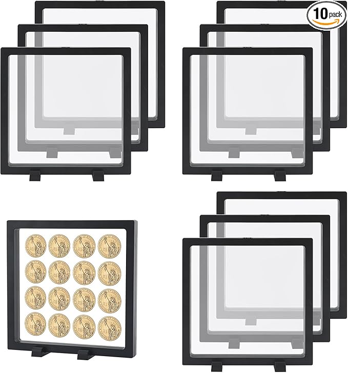 10 Pcs Floating Frame Case by Unknown